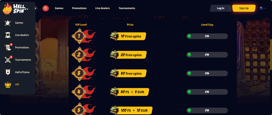 HellSpin Site